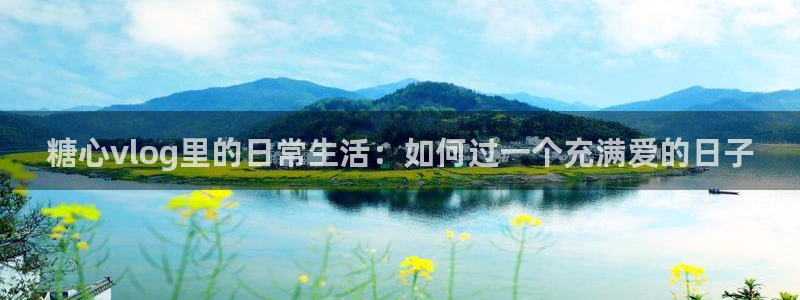 糖心vlog共享会员：糖心vlog里的日常生活：如何过一个充满爱的日子
