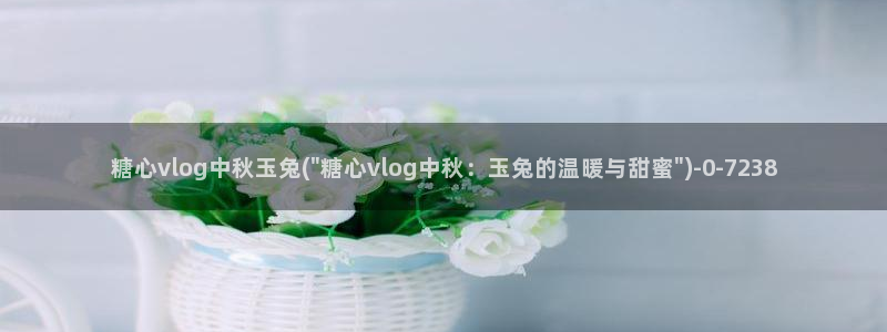 糖心vlog湖南教育：糖心vlog中秋玉
