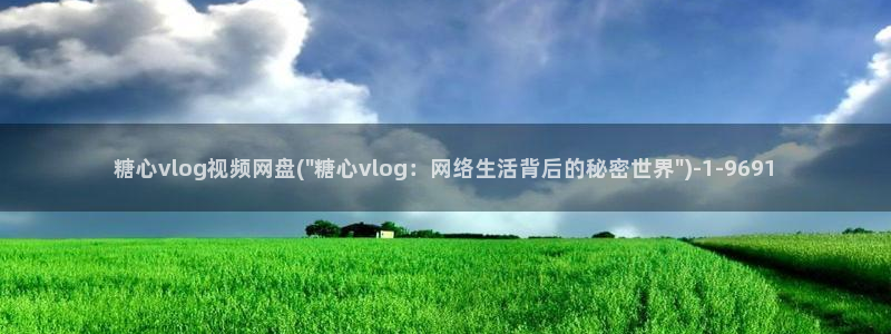 糖心vlog污：糖心vlog视频网盘(\